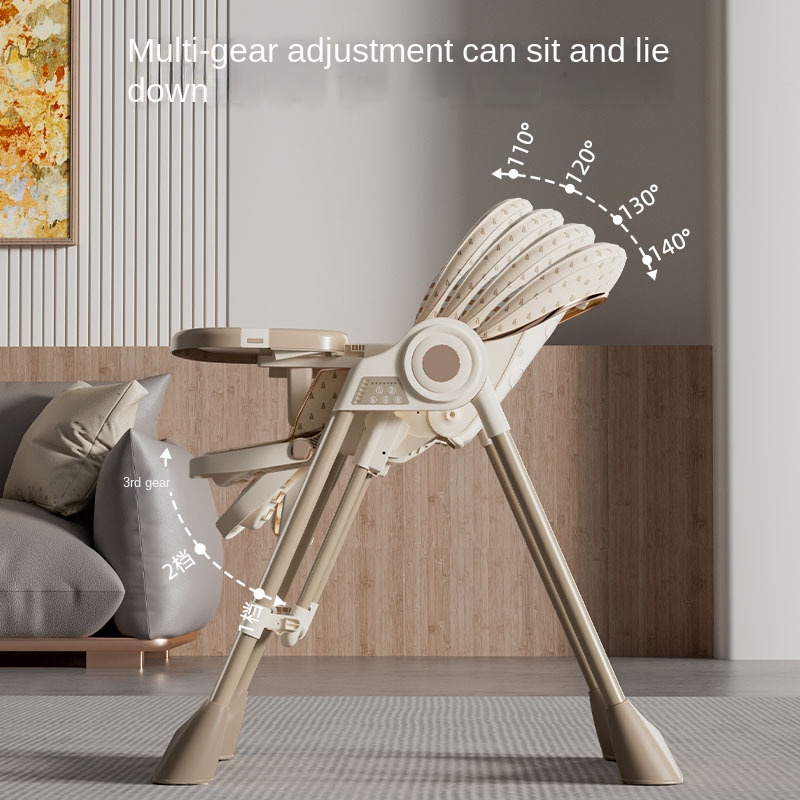 Baby High Chair Booster - Электрический многофункциональный складной стульчик для кормления