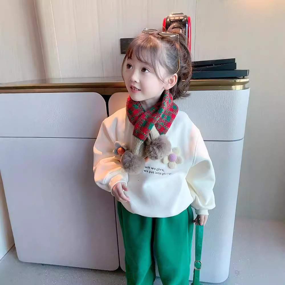 Осенний хлопковый свитшот с цв – обзор и цена Baby Products Korea