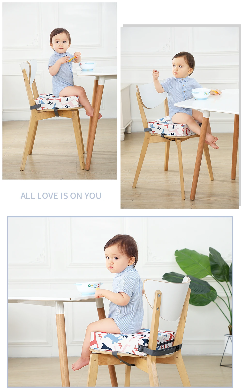 Детская подушка-бустер Insular – обзор и цена Baby High Chair Booster