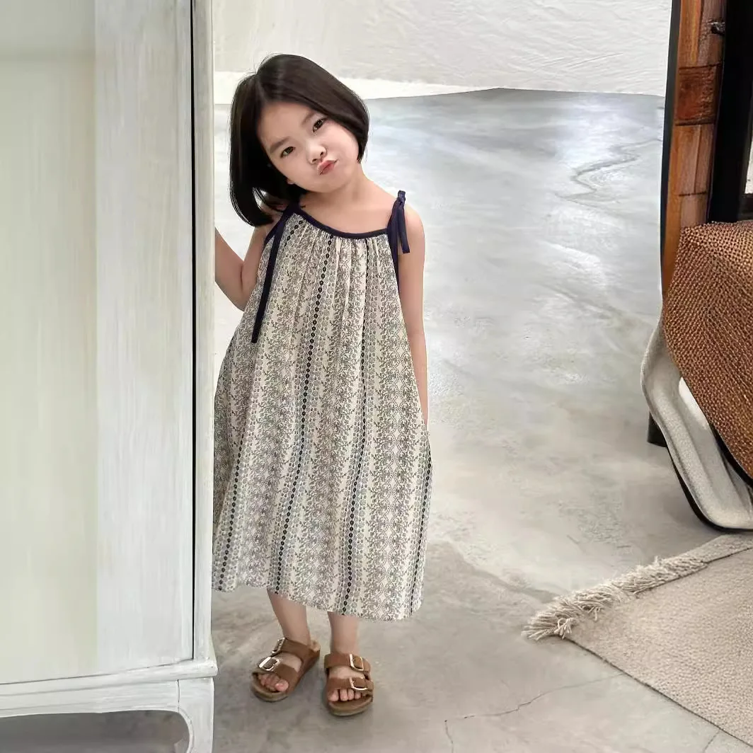 Новые летние повседневные плат – обзор и цена Baby Products Korea