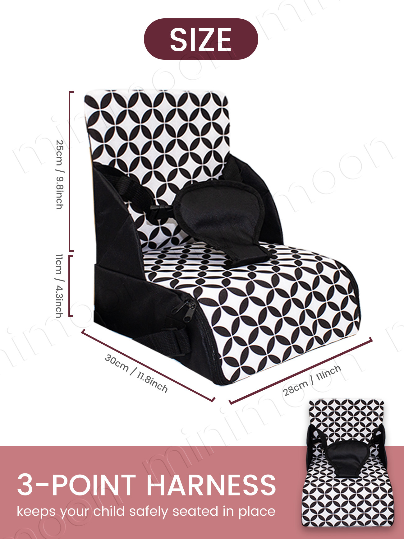 Портативное детское сиденье-бу – обзор и цена Baby High Chair Booster